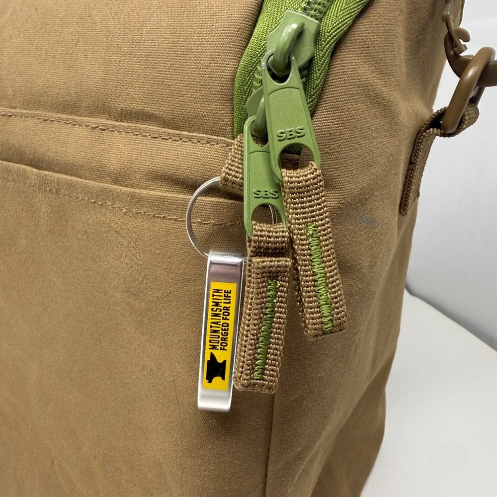 Mountainsmith The Sixer Soft Sided Cooler Bag 12L Brown Canvas w/ Bottle Opener